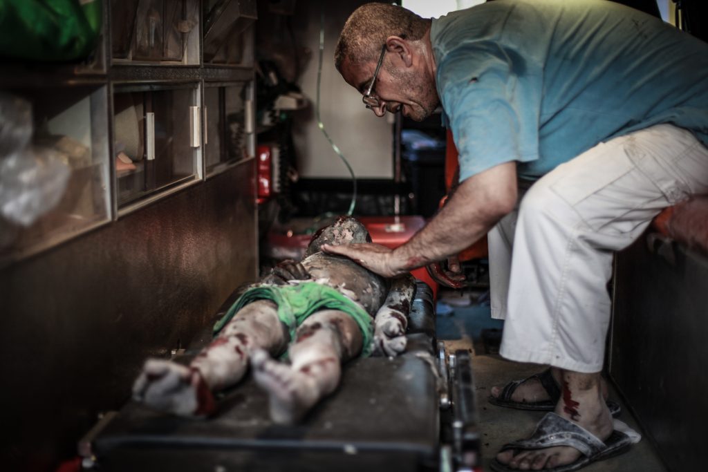 Photo from the ground – Gaza July 21st 2014