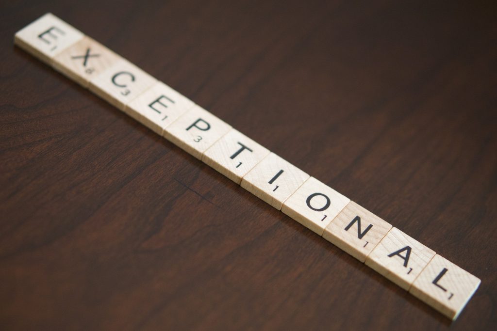 Becoming Exceptional